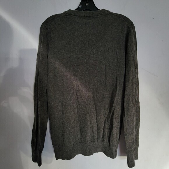 H&M Army Military Green Soft Long Sleeve Crew Neck Sweater Size XS - Picture 3 of 12
